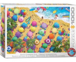 EUROGRAPHICS CASSE-TÊTE 1000 PIÈCES - PLAISIRS D'ÉTÉ À LA PLAGE #6000-5871